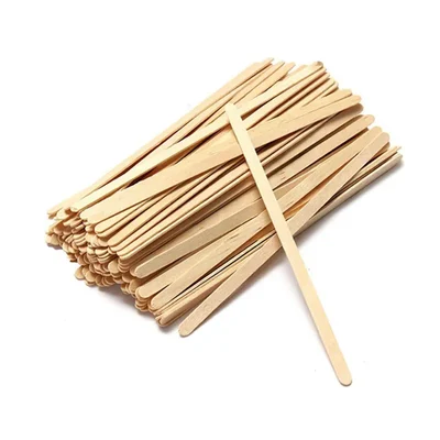 500 Pcs 5.5" Biodegradable Wooden Stirrer Sticks