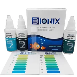 Bionix Ammonia Test Kit for Freshwater 150 Total Test