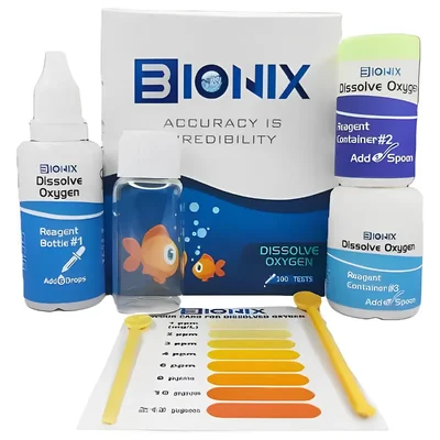 Bionix Dissolved Oxygen Test Kit 100 Total Test