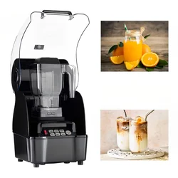 Commercial Blender With 3 HP Motor and Omni shield Sound Enclosure