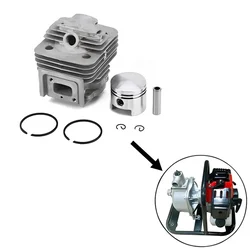 Block Cylinder Piston Complete Set for 2 Stroke 26 CC (TU26) Engine Water Pump