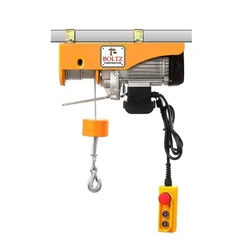 Boltz PA 1000 kg Electric Hoist With 2.0 HP 100% Copper Winding Motor, 8 mm Diameter & 20 Meter Long Wire Rope