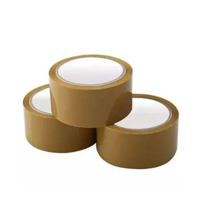 Brown Bopp Tape, 100 meters, (48 Rolls Per Box)