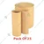Brown 26 inch Corrugated Roll Packaging Material, 20 Meter Long (Pack of 25)