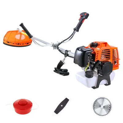 Orezen Premium Quality 2 Stroke 52 CC Sidepack Petrol Brush Cutter With Accessories