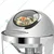 Premium Quality Buffet Food Warmer With Fuel Holders and Steel Lid Transparent Window, 6 Litre Capacity