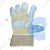 DSY Pack of 5 A-Grade Grain Leather High Quality Canadian Gloves for Industrial, Construction & Heavy-Duty Work Safety