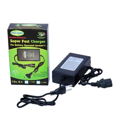 Pad Corp 1.7 Amp Fast Charging Charger for all Battery  Sprayer