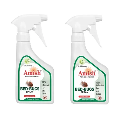 Chipku Amish Bed Bug Spray (250ml) 100% Effective Plant-Based Bed Bug