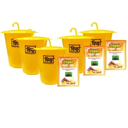 Chipku ECO-MAX Trap with Pheromone Fruit Fly Lure For Bactrocera Dorsalis(Quantity-50 pieces)