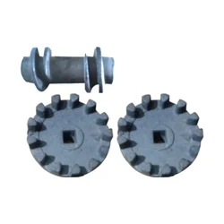 Premium Quality Cast Iron Gear Set For Chaff Cutter, Set of 1