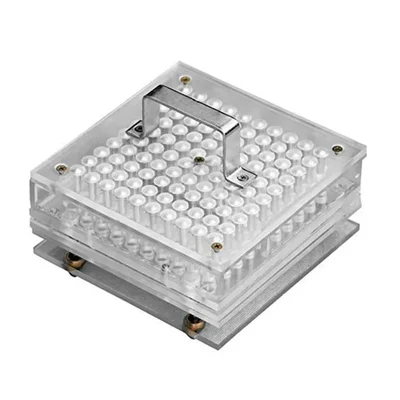 PATCO PHARMA 100 Holes Acrylic-Manual Empty Capsule Filling Machine (Size 4 Capsule Powder Filling)