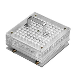 PATCO PHARMA 100 Holes Acrylic-Manual Empty Capsule Filling Machine (Size 4 Capsule Powder Filling)