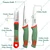 High Quality Stainless Steel Kitchen Knife Set