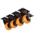 PROBECHO 2 inch Heavy Duty Caster Wheels set of 4 perfect for trolley chair,bed Etc.(2 with brake + 2 without)