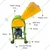 Heavy Duty Chaff Cutter/Grass Cutter Machine 500 Kg per Hour, with 1.5HP Motor