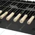 Wellberg Classic dual Flip Charcoal BBQ Grill With 8 Skewers