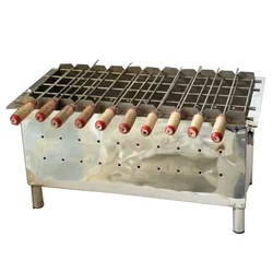 Premium Quality SS Charcoal Barbeque Grill, With 6 Skewers