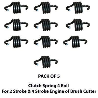 Clutch Spring 4 Roll for 2 Stroke & 4 Stroke Engine of Brush Cutter, BC-033 (Pack of 10)