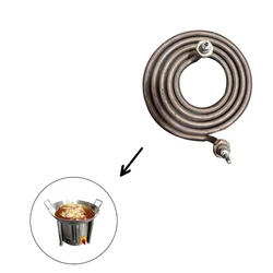 Heating Coil 4.5 inches(11.43 cm) for 24 inch(60.96 cm) Electric Kadai Top Part