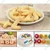 Combo Pack of 4 Bakery Products 26 Plunger Fondant Letter Cutters, 36 Pcs Alpha-numerical Letter Cutters, Silicone Mould 4 and 8