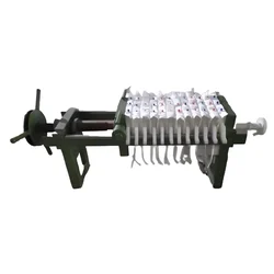 Commercial 12 Plates Oil Filter Machine, 50-60 Liters per Hour Capacity