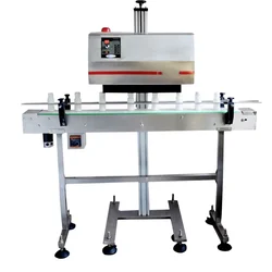 Commercial Automatic 20 to 120 mm Induction Cap Sealing Machine, Line Speed 60 ft/min