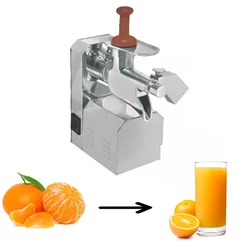 Commercial Semi Automatic Pulpy Fruit Juicer Machine With 0.5HP Motor, Stainless Steel Body & Aluminium Inlet and Outlet