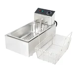 Commercial 16 Litre Stainless Steel Electric Deep Fryer