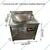 Commercial 40 Inch Stainless Steel Induction Kadhai Machine, 60Liters