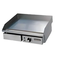 Counter Top Stainless Steel Electric Griddle Plate, 3KW 