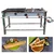 SBWG Commercial 2-in-1 Gas Operated Dosa Bhatti with Burner, SS Body