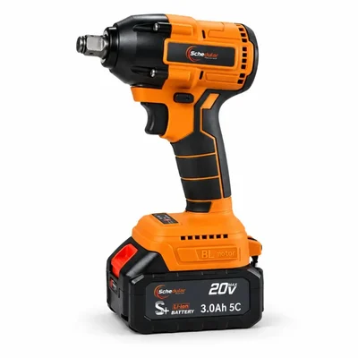 SCHEDULAR 6.35mm (1/4") 21V Cordless Impact Driver With battery, Charger, Max. Torque 320Nm (CD-1203)