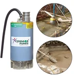 Cosmos (CDW12L) 1.5 HP Three Phase Dewatering Sewage Submersible Pump, 450LPM With 1 Year Warranty