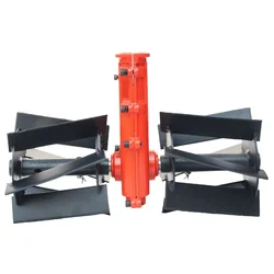 Soilcart Premium Quality 15 Inch Heavy Duty Cross Blade Weeder Attachment, 26 mm 9 Spline for Petrol Brush Cutter