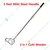 2 in 1 Culti-Weeder/ Hand Weeder/ Garden Hose with 5 Feet Mild Steel Handle