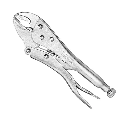 Total 10 Inch/ 250 mm Curved Jaw Locking Plier (THT191003)