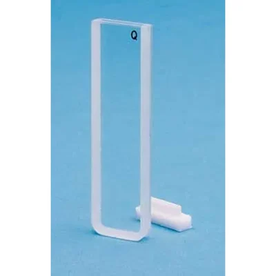 Lab Junction 2 Set Quartz Cuvette with Wall & Lid (0.35ml Volume, 1mm Pathlength, LJ-305) for Spectrophotometer