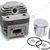 Cylinder Piston Kit Assembly (43 CC) For Kisankraft KK-BC-8640 Brush cutters