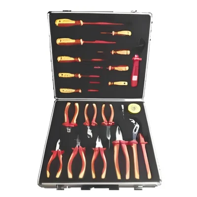 DE NEERS 21 Pcs Insulated Tools Set (20 Pcs + 1 Aluminum Case) - KIT M