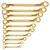 DE NEERS 6x7 to 30x32 mm Non Sparking Ring Spanner Set (Set No.- 13/100mm) - 10 Pcs. Per Set
