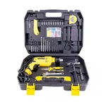 Deli 116 Pieces Electric 220V Impact Drill Set With Drill Bits And Accessories (DL6011)