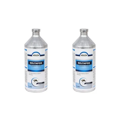 Arbuda Deltafog with Deltamethrin 1.25% ULV 1 Liter Bottle (Pack of 2)