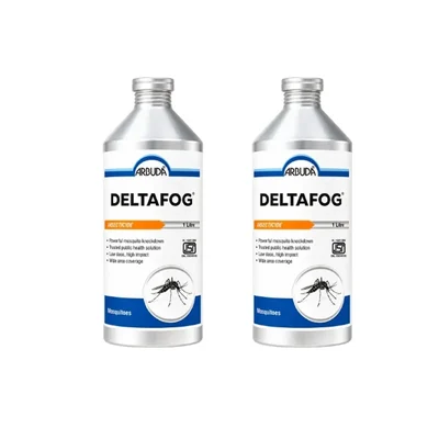 Arbuda Deltafog with Deltamethrin 1.25% ULV 1 Liter Bottle (Pack of 2)