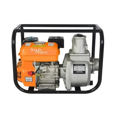 Rama Multitech 6.5HP, 196cc 3 Inch Petrol Water Pump (RWP-30) for Agriculture & Drainage With 4-Stroke and 600-800L/min Flow