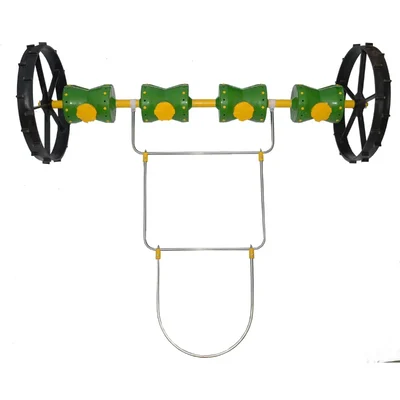 KSNM 8-Row Paddy Drum Seeder 25x25 cm Manual Seeder for Fast & Efficient Rice Field Planting