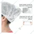 200pcs, White High Quality Disposable Multipurpose Hair Cover Caps