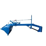  Heavy Duty Tractor Loader attachment with 8 Feet Loading Height and 24*36 Inch Bucket
