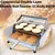 Commercial Double Layer Electric Bun Toaster SS Body 800W
