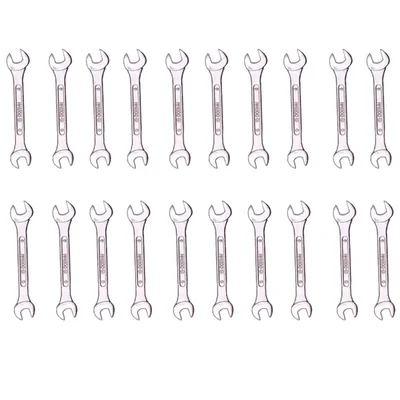 Hamco Double Open End Spanners - 8mm X 9mm - 20 Pc Box